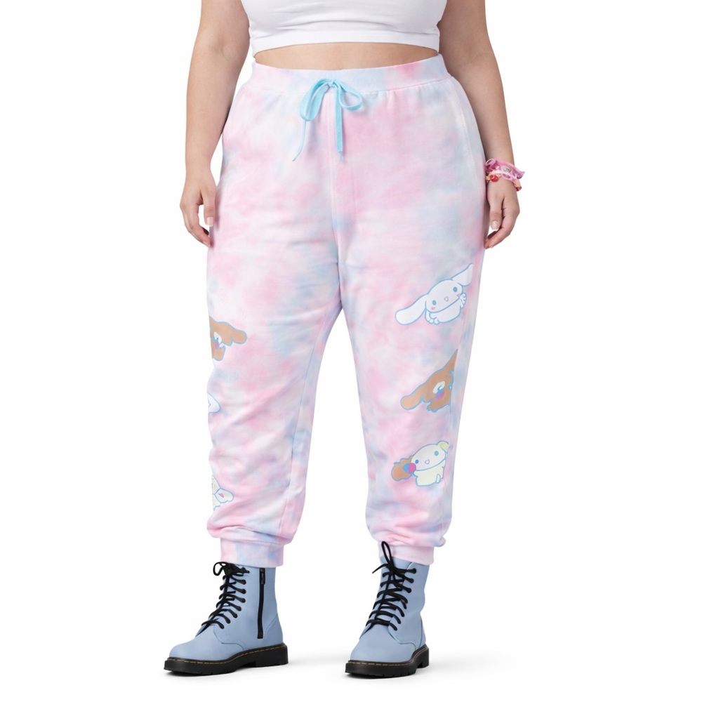 Torrid 1X Cinnamoroll 1X Tie-Dye Jogger 0033 Sweatpants Hot Topic Sanrio